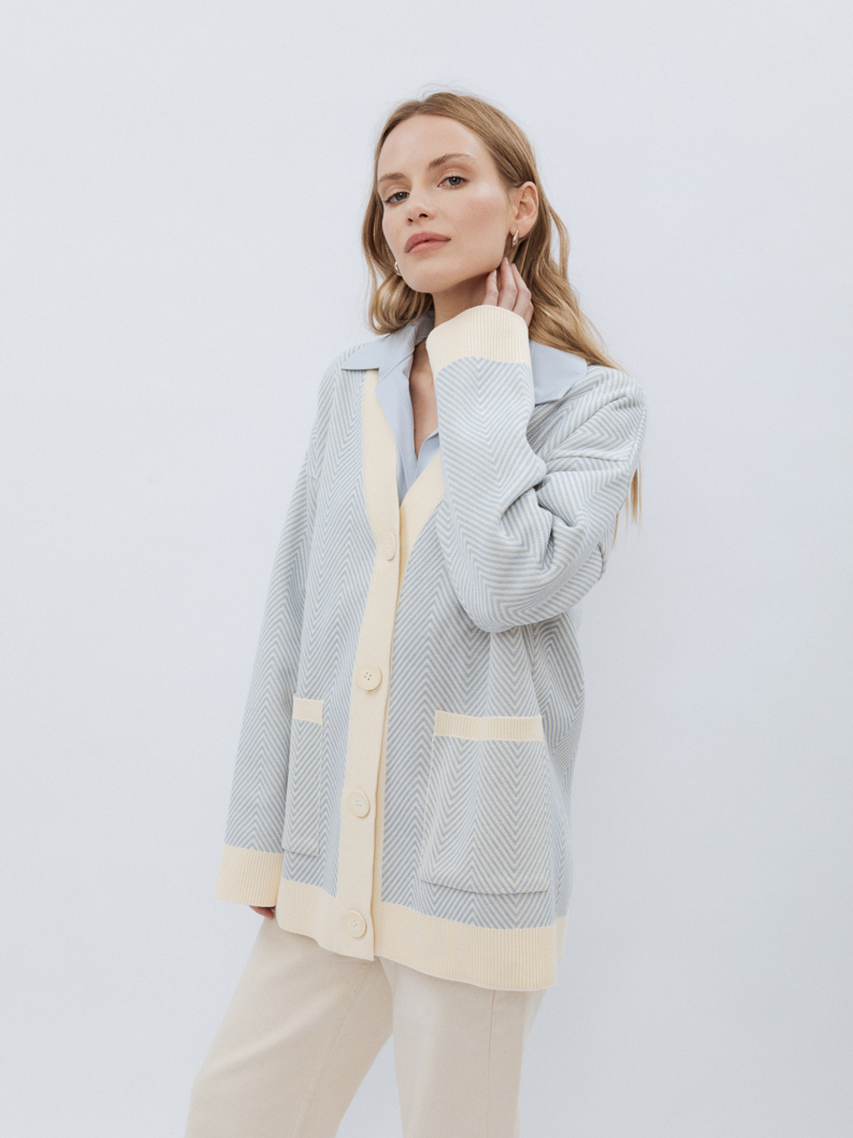 Кардиган Pattern Blue