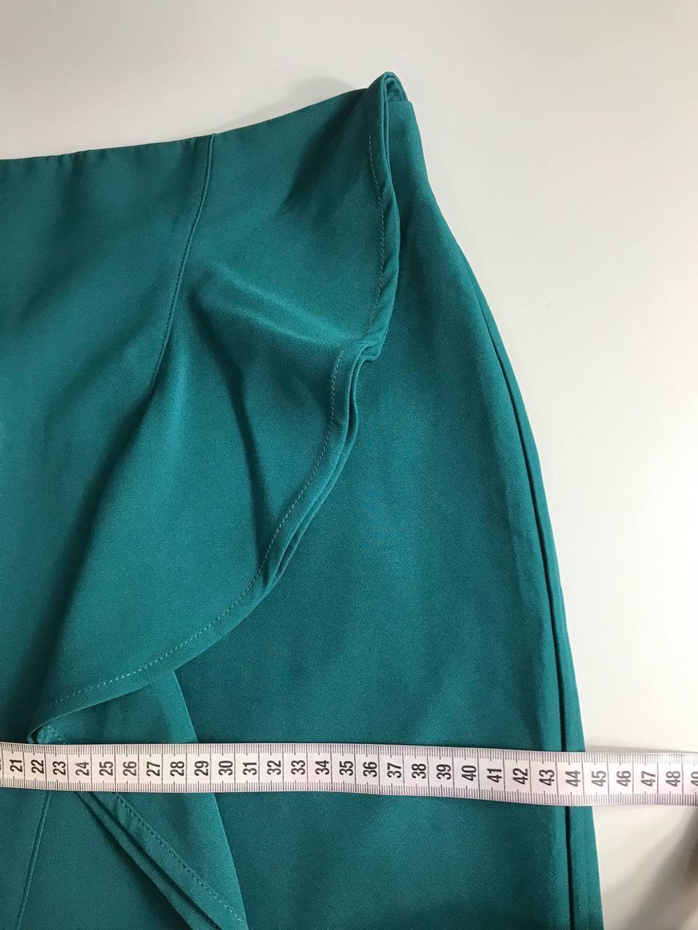 Юбка Ostin с воланом, маркировка XS, визуально на 42 размер