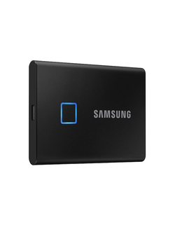 SSD Samsung T7 External 2Tb BLACK USB 3.2 (MU-PC2T0K/WW), 1year