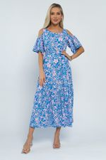 Платье Марианна (сине-розовое) П15348-5М LT Collection