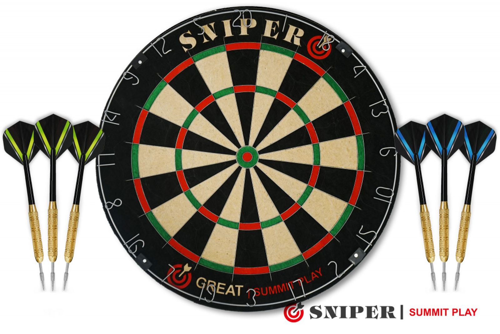 Комплект для игры в дартс SNIPER Summit Play Great фото №1