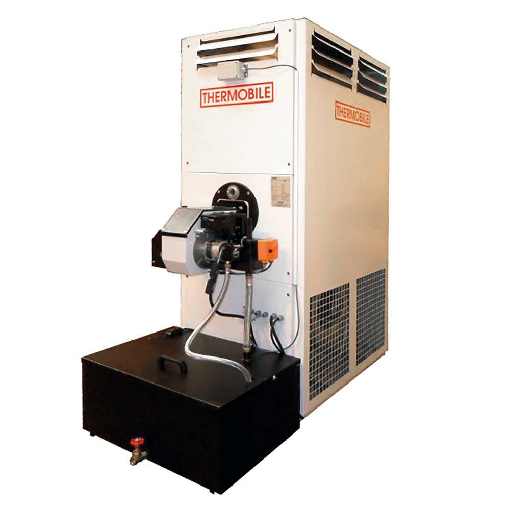 SB 80 Стационарный нагреватель воздуха на отработанном масле и дизтопливе