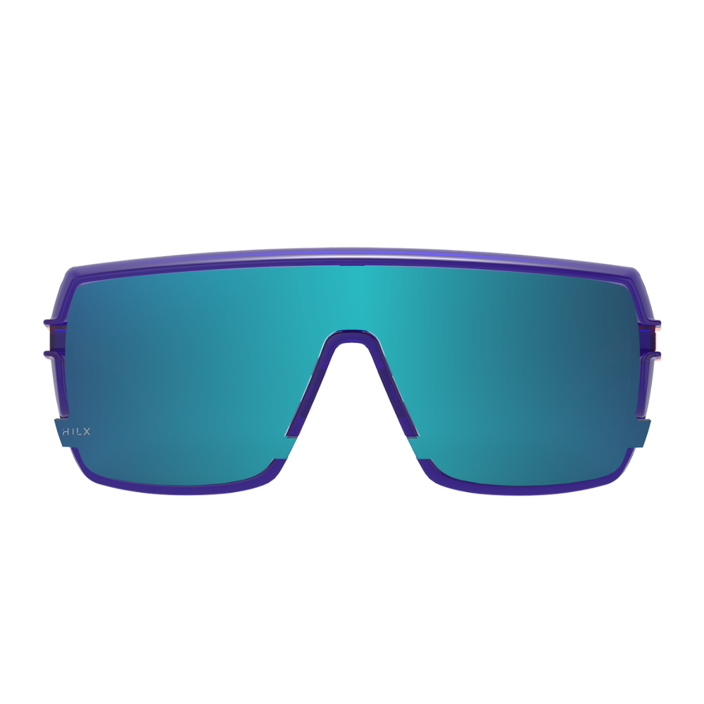 Спортивные очки HILX Youngblood Shiny Purple / Blue Lens