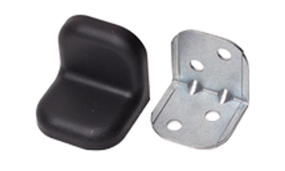 Уголок крепежный мебельный УКБ - черный (2)