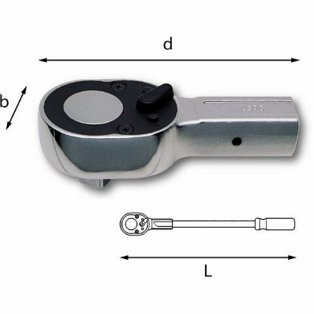 237 3/4 SI Трещотка с реверсом 3/4", USAG (Италия)