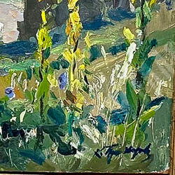 Прохоров Константин Александрович (1924-2022) Генуэзская крепость. Холст, масло.