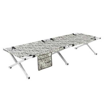 Кровать походная алюм.профиль 25х25мм, КМФ цифра, 300кг (T-HS-BD640-190-DG) Helios (пр-во Тонар) (0)