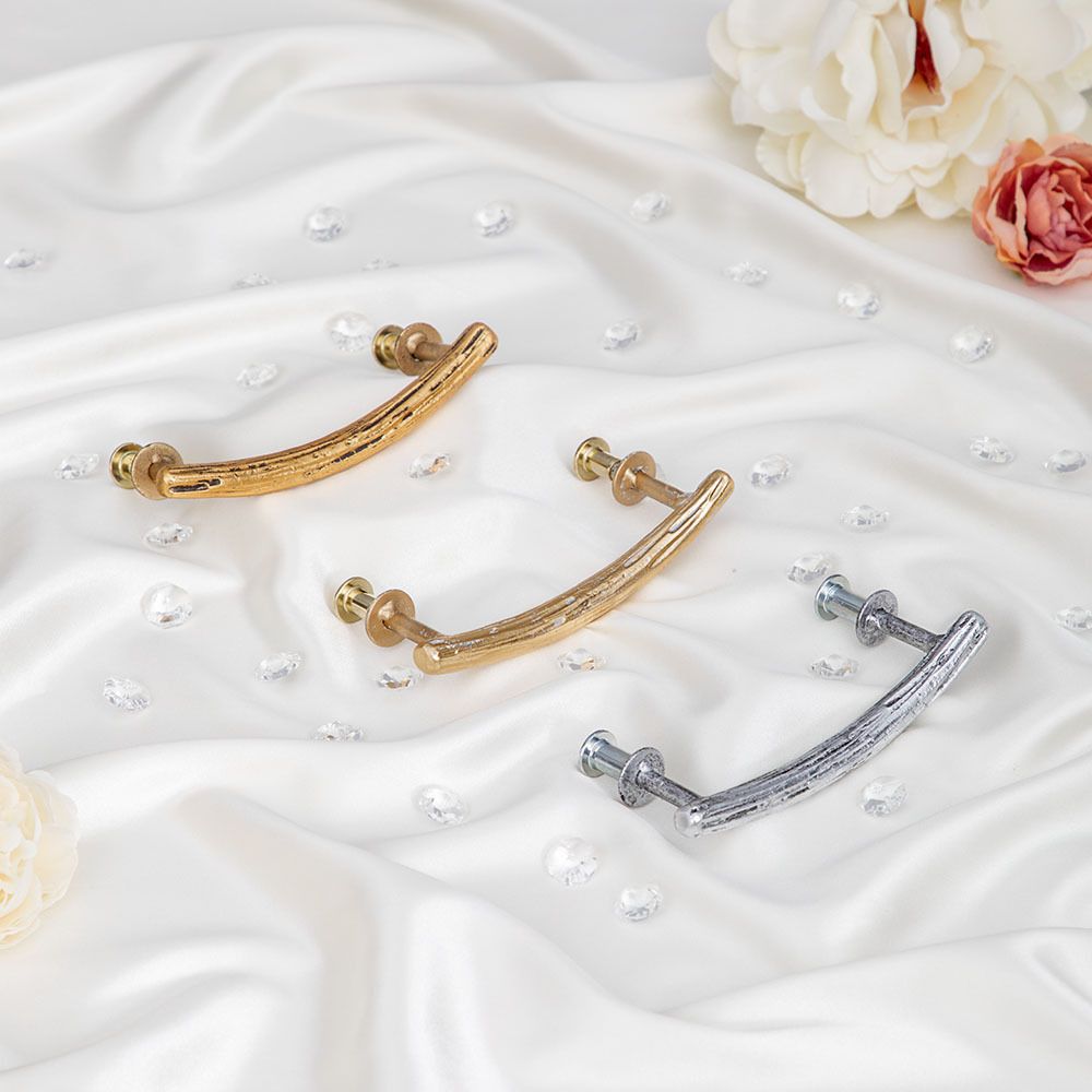 Ручка мебельная Орхидея mini Айвори