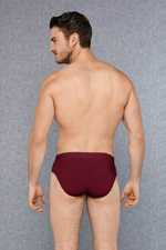 Набор из 3 трусов-брифов Doreanse Basic Cotton: зеленые, бордовые, синие (Размер: M) (Цвет: разноцветный)