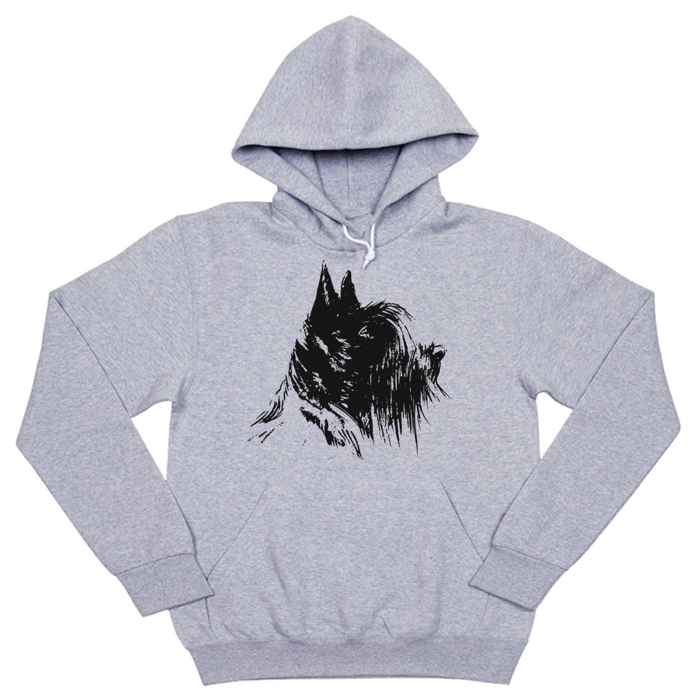 Толстовка "Скотч - портрет в профиль"