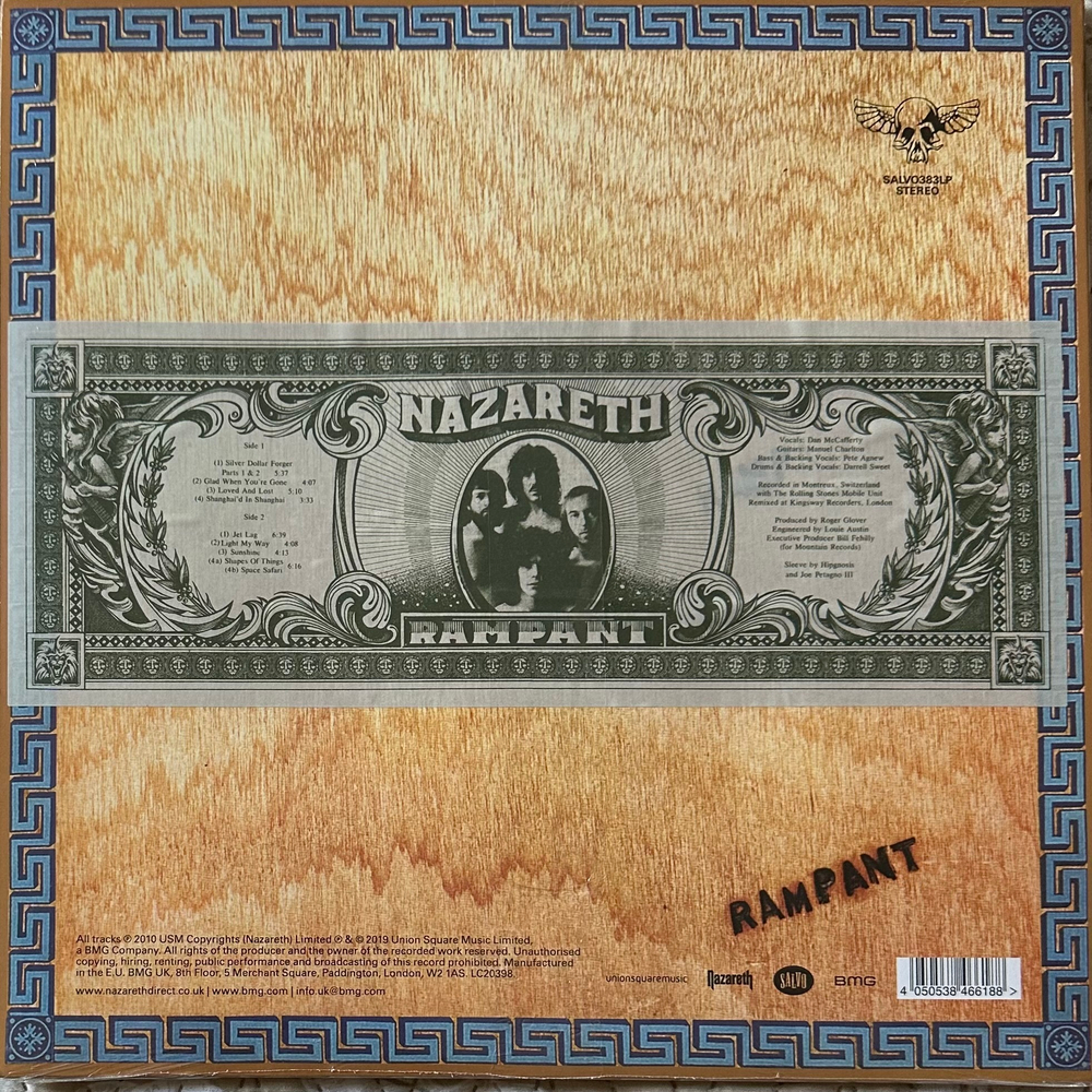 Nazareth - Rampant (Европа 2019г.)