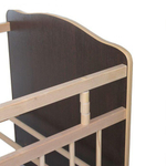 Кровать детская с комодом и ящиками "Колибри" (венге/клен)