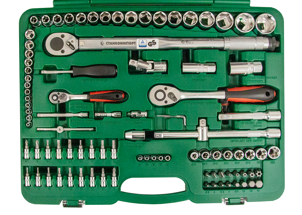 Набор инструмента (116 предметов) СТАНКОИМПОРТ НАБ.14.12.116