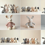 Бумага В листах 10 шт "Цветы и листья" 70 х 70 см (Микс)