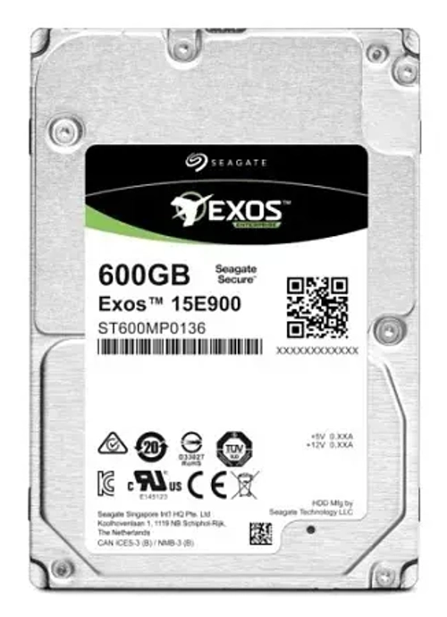 SEAGATE HDD Server Exos 15E900 4KN/512E ( 2.5'/ 600GB /SAS 12Gb/s/15000rpm)