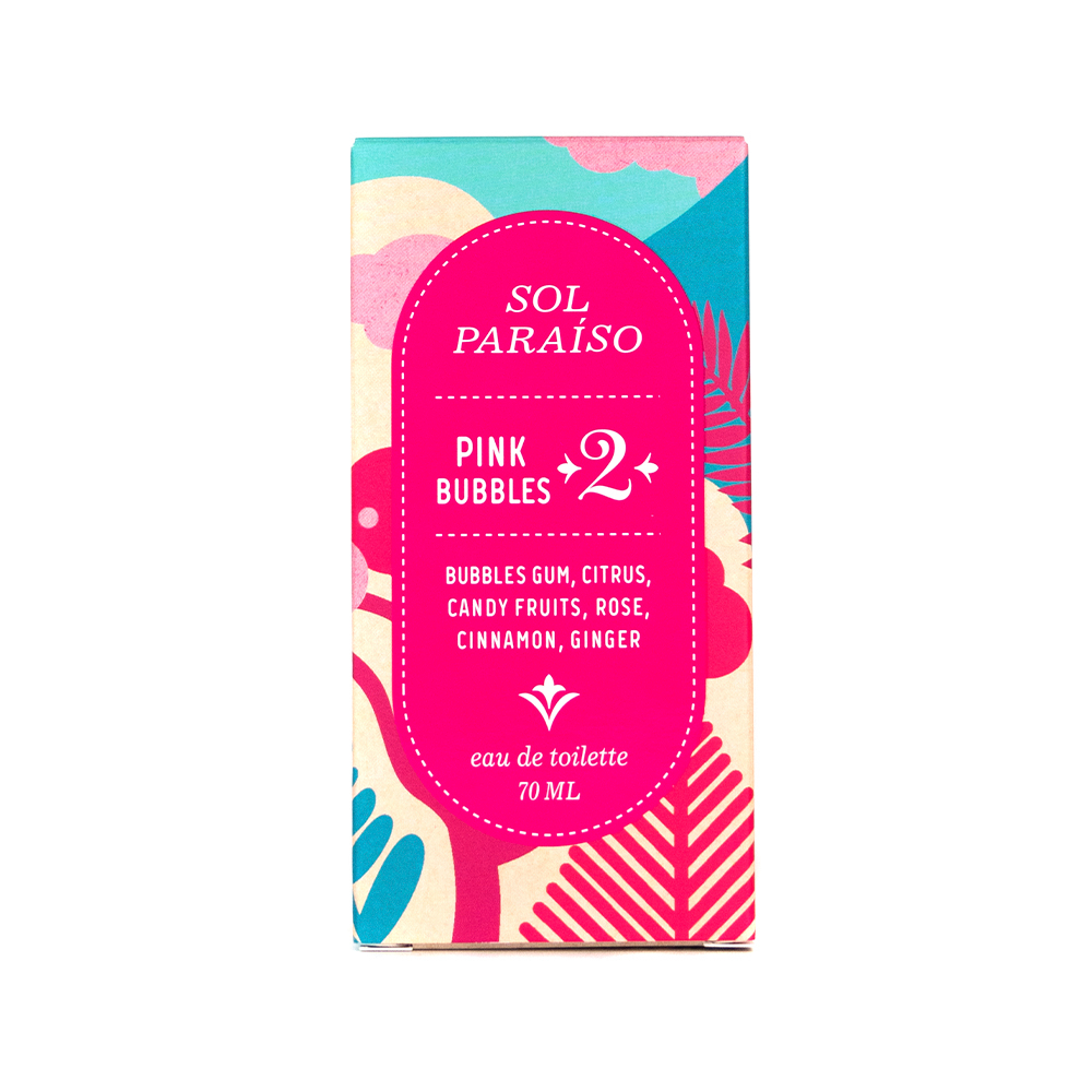 sp. т/в SOL Paraiso PINK BUBBLES 2 (Сол Параисо Пинк Баблс 2)-70ml for women/12