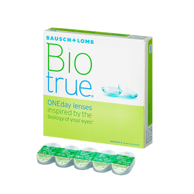 Однодневные контактные линзы Biotrue ONEday (уп. 90 линз)