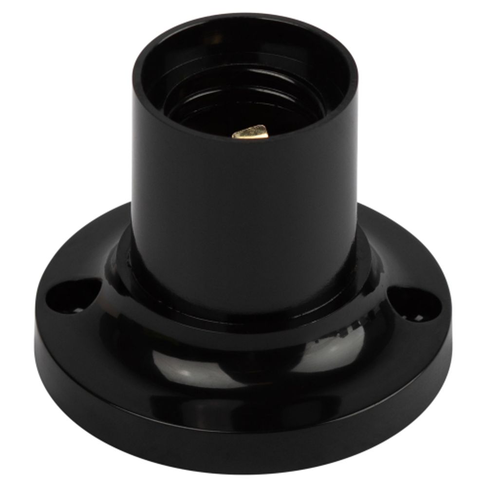 Патрон ЭРА Е27 потолочный бакелит без наклейки групповая упаковка 50 шт | Патроны, переходники, ПРА