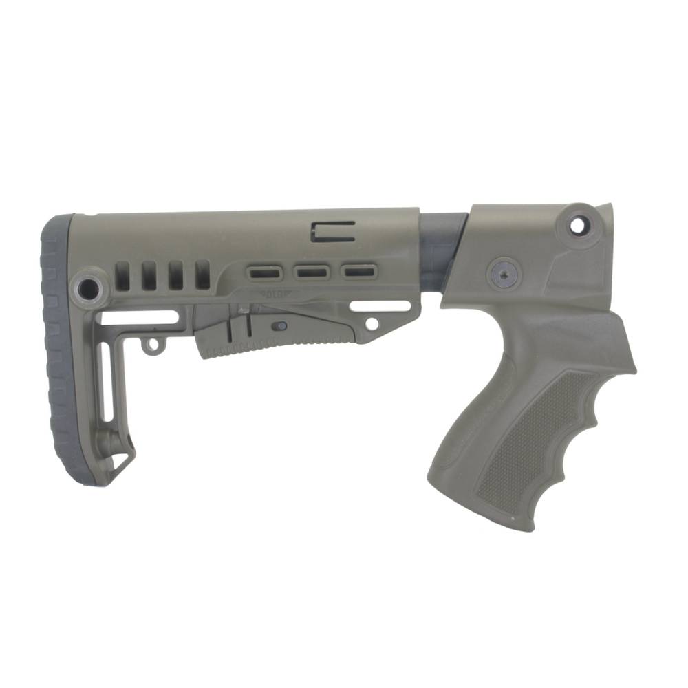 Приклад телескопический на МР-133, МР-153, пластик, DLG Tactical. Черный