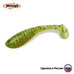 Силиконовая приманка "Minoga" COOPER 3,0"(6шт) 75мм, 2,5гр, цвет 022