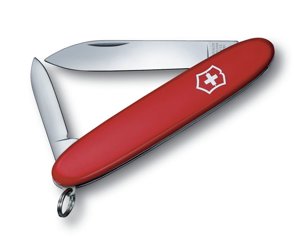 Качественный маленький брендовый фирменный швейцарский складной перочинный нож 84 мм красный 3 функций Victorinox Excelsior VC-0.6901