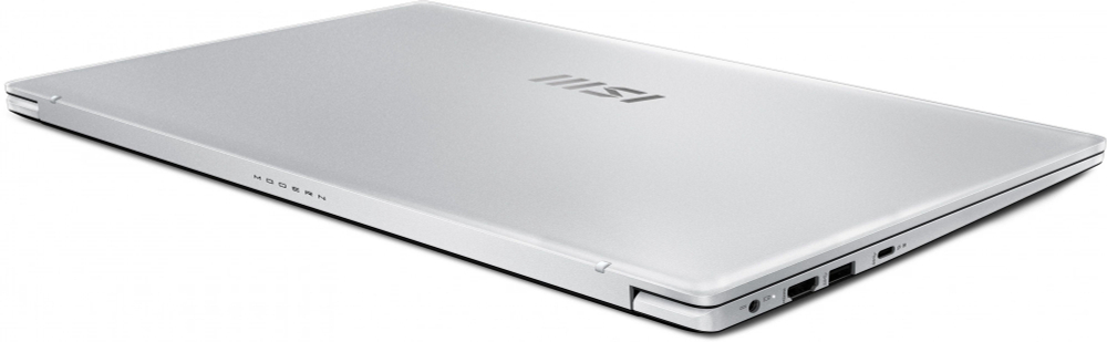 Ноутбук  MSI Modern 15 F13MG-254RU 15.6 ", Core i5, 16 Гб RAM, 512 Гб SSD, Iris Xe Graphics, Серебристый