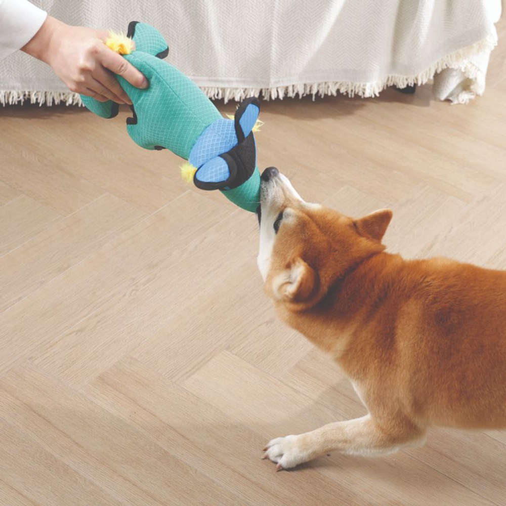 Игрушка для собак M-PETS MEGA мягкая суперпрочная Лев, 25x14x18 см