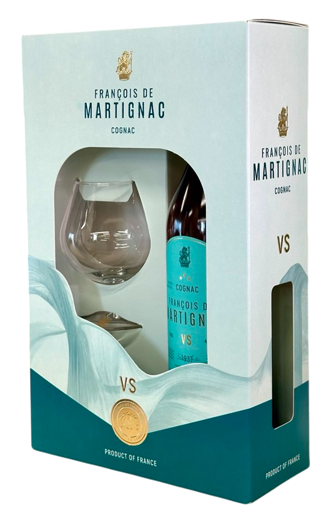 Коньяк Франсуа де Мартиньяк ВС п/у + бокал