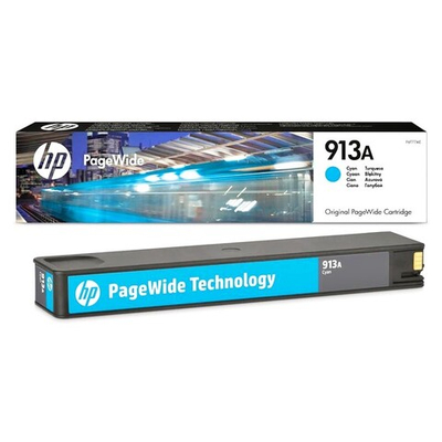 Картридж HP F6T77AE (913A) для Pagewide Pro 352/377/452/477, Managed P55250/P57750 голубой (3k)
