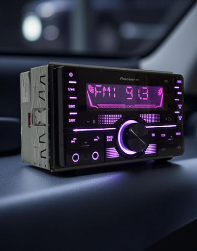 Автомагнитола с экраном 7" 2DIN MP3/BT/DualPhone Multicolor Pioneer.OK 787