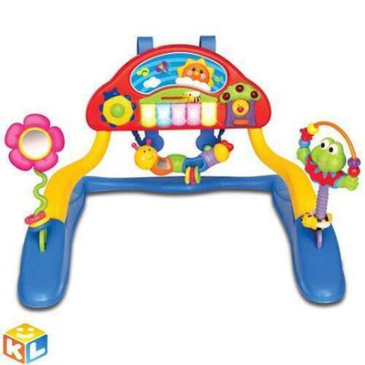 Развивающие столики Kiddieland Развивающий гимнастический центр с пианино — 9-0047