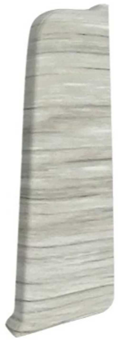 Заглушка для плинтуса правая ПВХ 70мм 7009