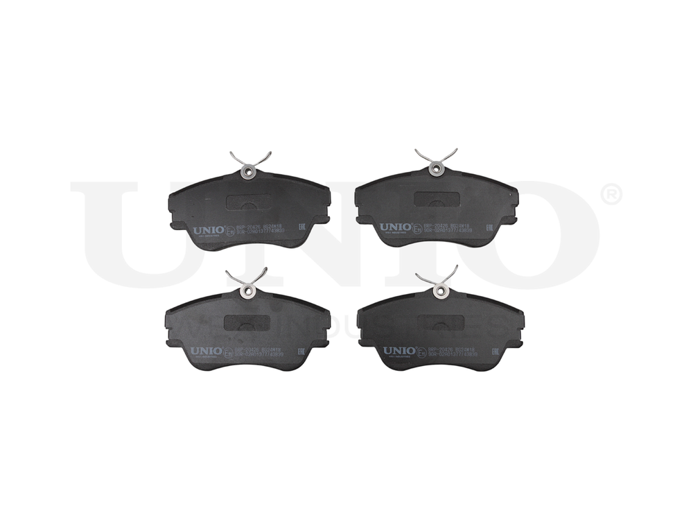 Колодки тормозные диск. передние UNIO BRP-20426