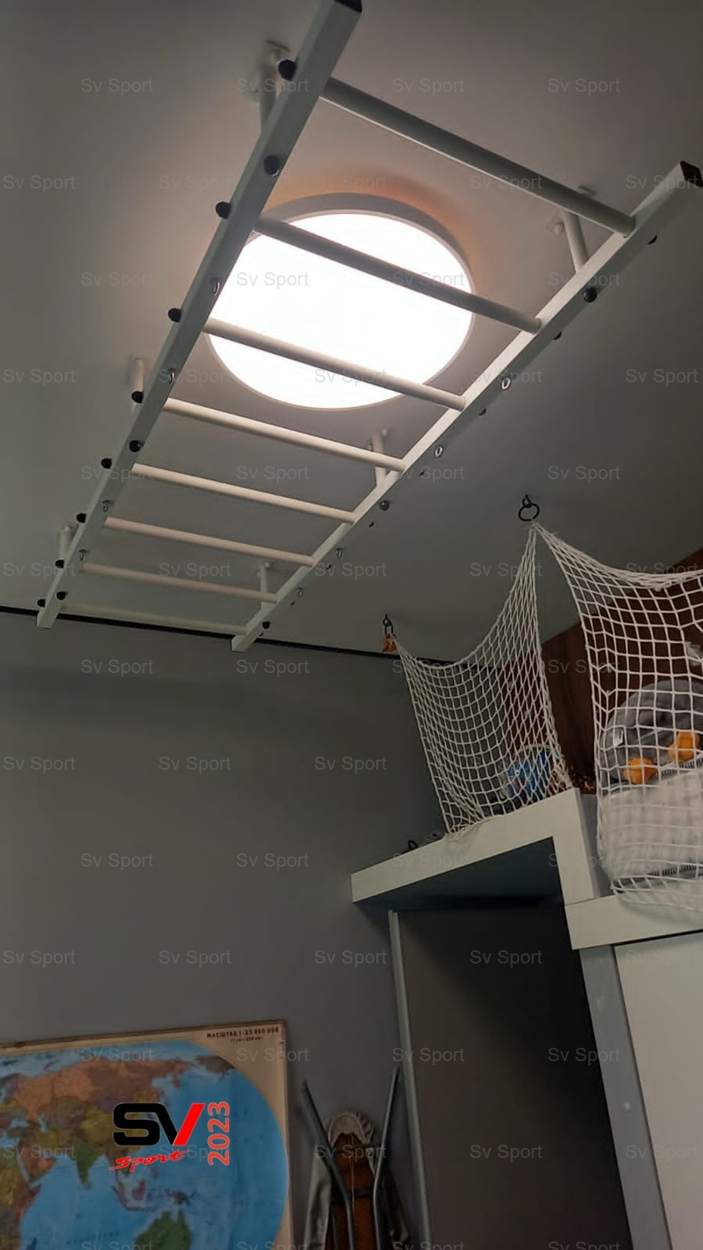 Монтаж спортивного комплекса Sv Sport П в пеноблочные, газоблочные стены