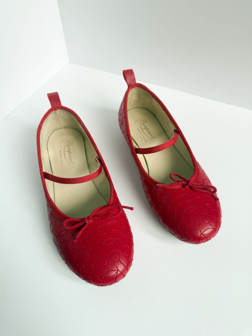 Кожаные туфли-балетки Bonpoint, 34