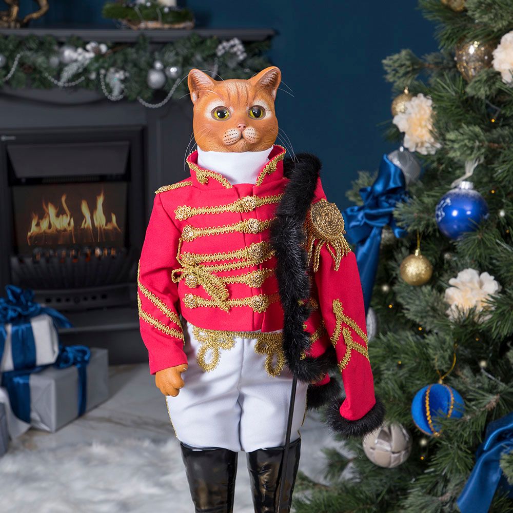 Кукла коллекционная Кот Гусар Ламберт