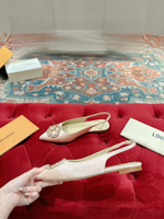 Louis Vuitton Met Slingback Ballerina
