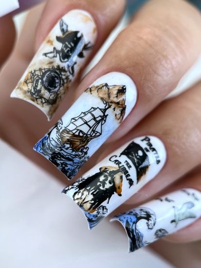 Пластина для стемпинга Enigma Stamping №033