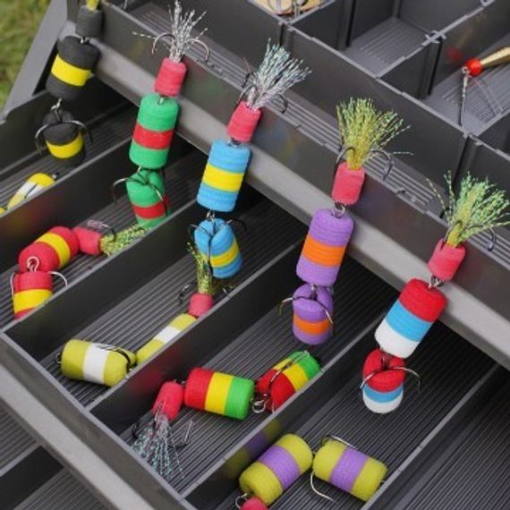 Ящик рыболова Helios трехполочный синий