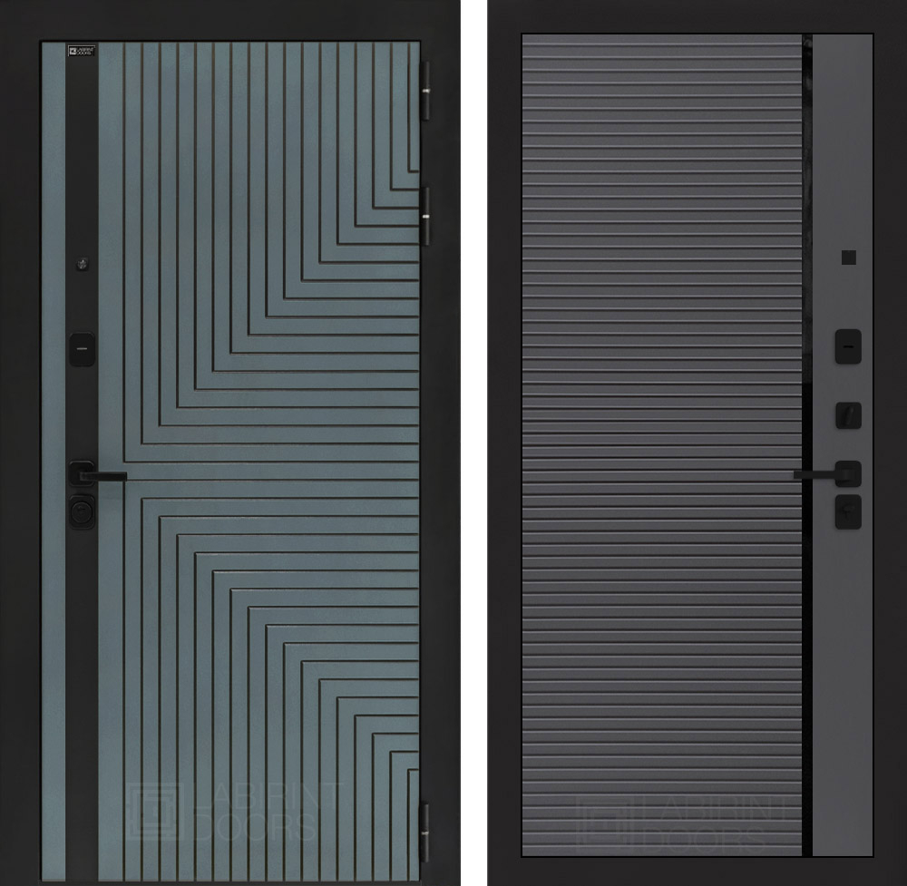 Кредор 22 графит софт с молдингом