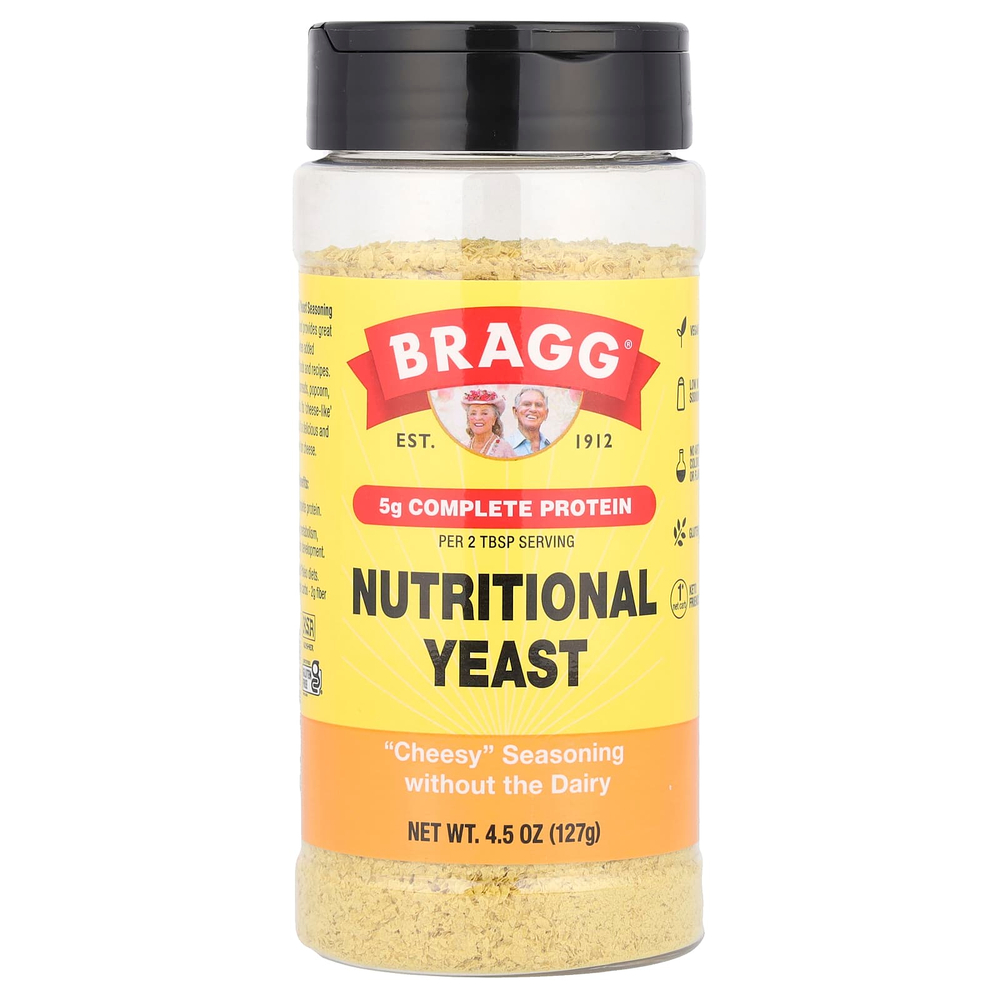 Bragg, пищевые дрожжи, 127 г (4,5 унции)
