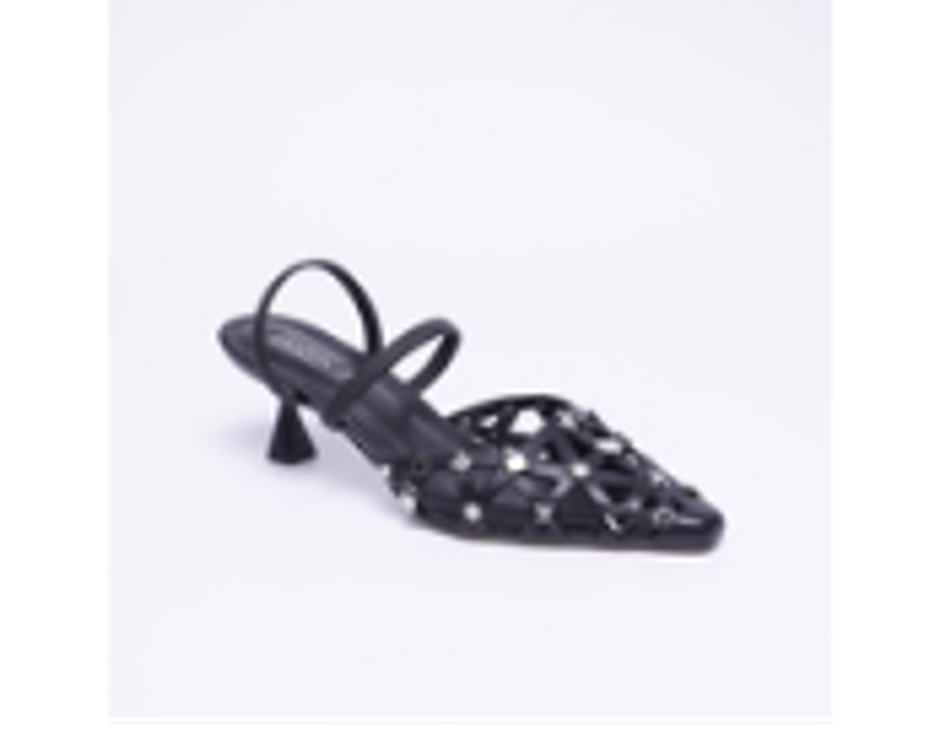 5106-320-351D black-25L Женские туфли летние открытые 