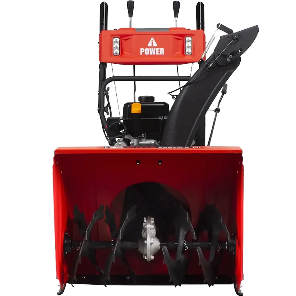 A-iPower AS617LE снегоуборщик бензиновый 7 л.с. ковш 61 см, выброс 12 м, 6 вперед/2 назад 41207