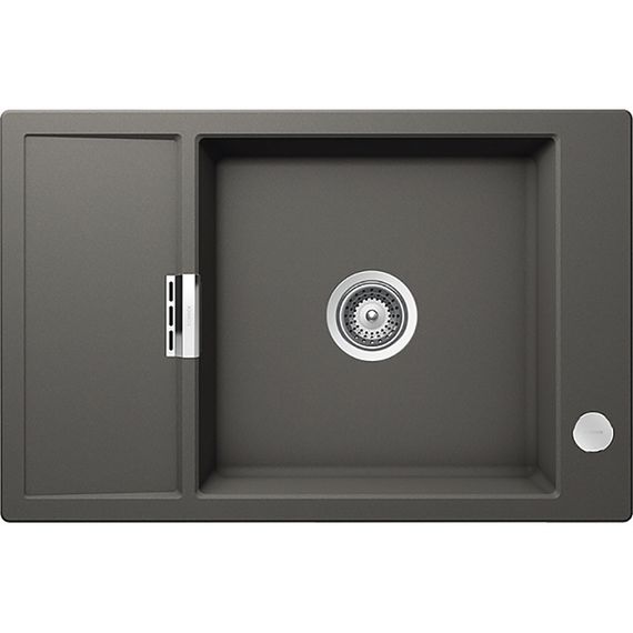 Мойка SCHOCK Eton 60 D Small Cristadur 780х510 серебристый камень