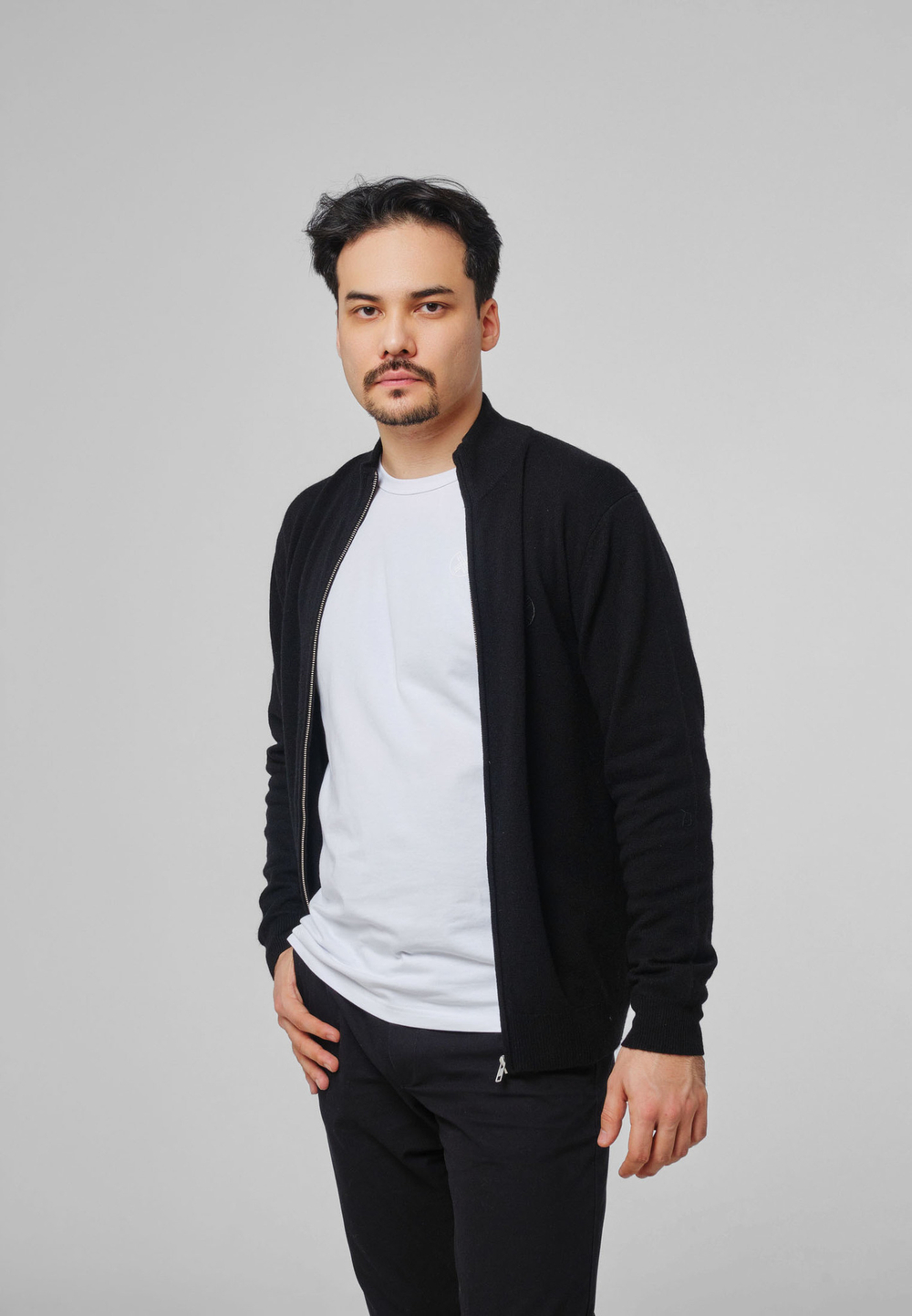 Кофта на молнии ARGYMAQ BLACK