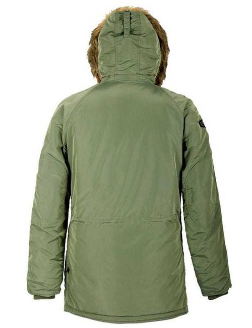 Куртка Аляска - N-3B Inclement Parka (оливковая - D.green)