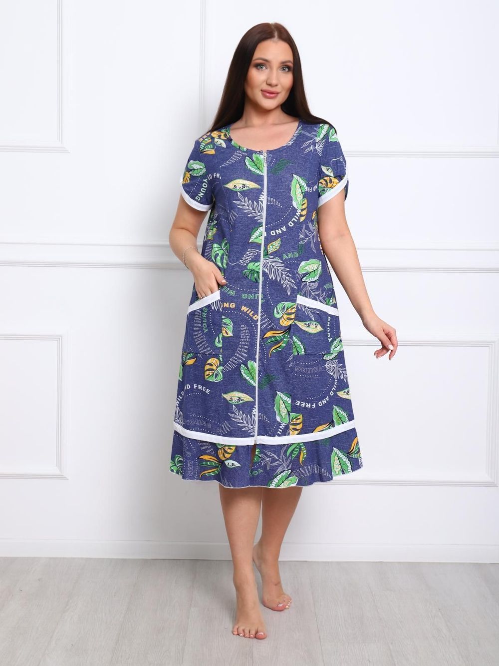 Акация - халат джинса Iv-capriz (Акция)