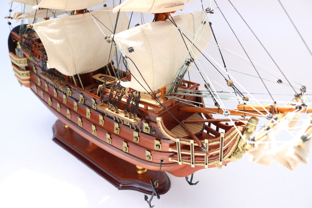 Van Der Heijden Модель парусника Royal Louis, Франция