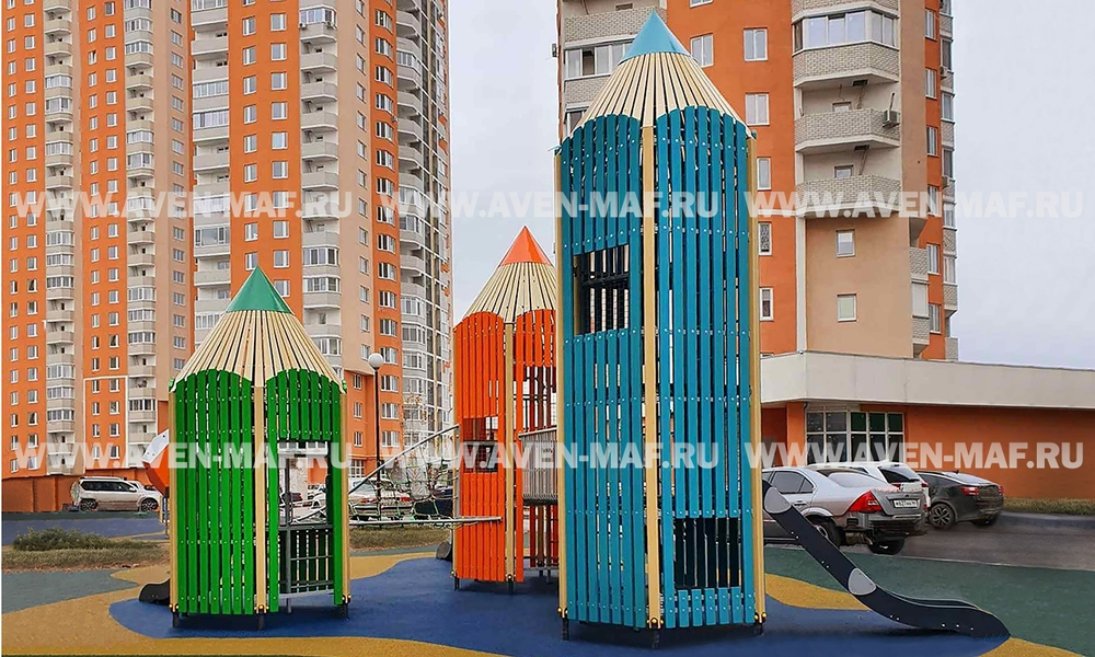 Игровой комплекс Карандаши