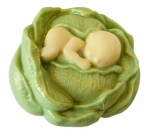 Форма пластиковая Малыш в капусте